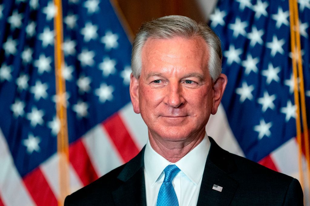 senator elect tommy tuberville, a republican from alabama, stands for a photo at the us capitol in washington, dc, on november 9, 2020 photo by stefani reynolds  pool  afp photo by stefani reynoldspoolafp via getty images