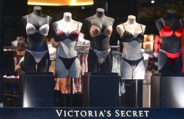 victorias secret lingerie shop display in the center of dublin
on saturday, november 14, 2020, in dublin, ireland photo by artur widaknurphoto via getty images