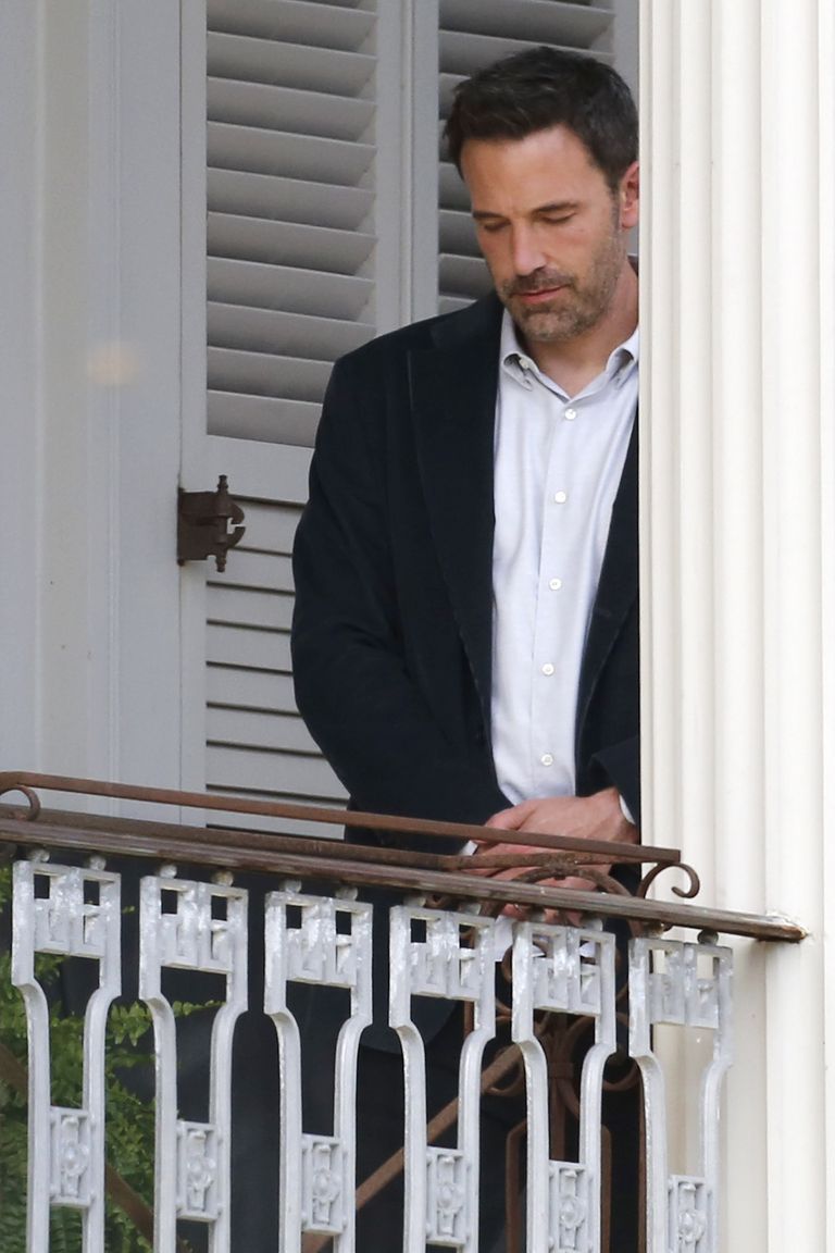 new orleans, la   november 20  ben affleck seen filming on november 20, 2020 in new orleans louisiana photo by megagc images