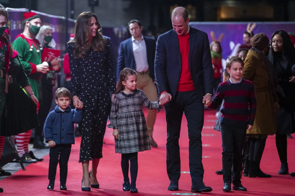 princess charlotte prince william the royals the cambridge family breakfast morning ritual prince louis prince george apple fitness time to walk