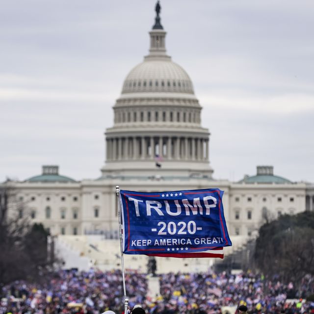 washington, dc   january 06 pro trump supporters storm the us capitol following a rally with president donald trump on january 6, 2021 in washington, dc trump supporters gathered in the nations capital today to protest the ratification of president elect joe bidens electoral college victory over president trump in the 2020 election photo by samuel corumgetty images