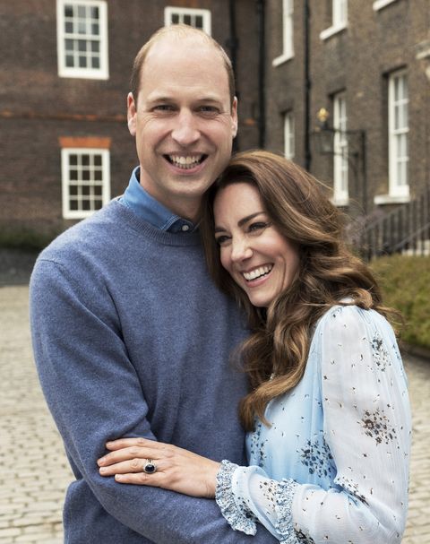 london, england   april 29 this image is provided for free editorial use in connection with the anniversary until may 12th 2021, it must then be removed from your databases  thereafter it will be available only via camera press
in this handout issued on 28th april 2021 by camera press, the duke and duchess of cambridge pose for a portrait taken at kensington palace this week to mark their 10th wedding anniversary on april 29, 2021 in london, united kingdom  photo by chris floydcamera press via getty images 
news editorial use only no commercial use no merchandising, advertising, souvenirs, memorabilia or colourably similar this photograph is provided to you strictly on condition that you will make no charge for the supply, release or publication of it and that these conditions and restrictions will apply and that you will pass these on to any organisation to whom you supply it there shall be no commercial use whatsoever of the photographs including by way of example only any use in merchandising, advertising or any other non news editorial use the photographs must not be digitally enhanced, manipulated or modified in any manner or form and must include all of the individuals in the photograph when published all other requests for use should be directed to the press office at kensington palace in writing note to editors this handout photo may only be used in for editorial reporting purposes for the contemporaneous illustration of events, things or the people in the image or facts mentioned in the caption reuse of the picture may require further permission from the copyright holder