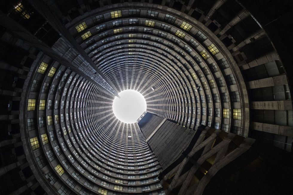 interior view of ponte city tower seen in hillbrow, johannesburg, on may 08, 2021 photo by luca sola afp photo by luca solaafp via getty images