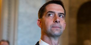 united states   may 26 sen tom cotton, r ark, is seen in the capitol during a vote on wednesday, may 26, 2021 photo by tom williamscq roll call, inc via getty images