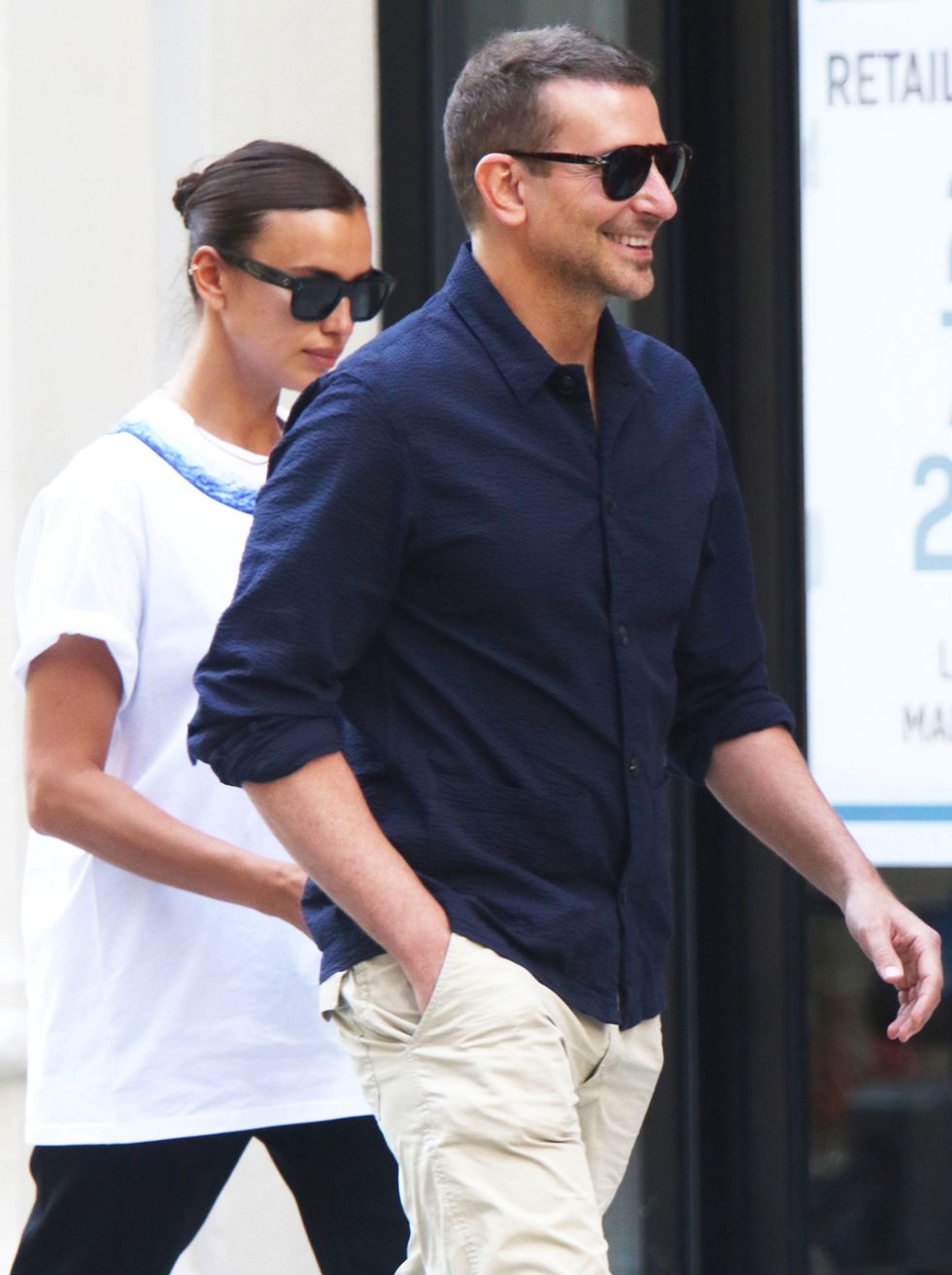 new york, ny   june 17 irina shayk and bradley cooper are seen on june 17, 2021 in new york city  photo by mediapunchbauer griffingc images