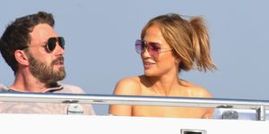 amalfi, italy   july 28 ben affleck and jennifer lopez are seen on july 28, 2021 in amalfi, italy photo by megagc images