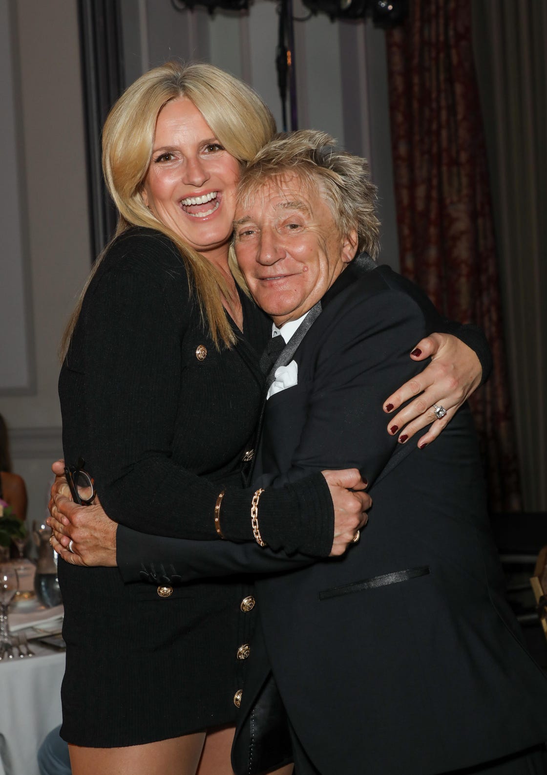 london, england september 17: penny lancaster and rod stewart attend the icon ball during london fashion week september 2021 at the landmark hotel on september 17, 2021 in london, england. (photo by david m. benett/dave benett/getty images)