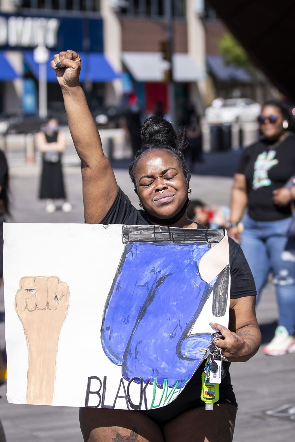 black lives matters protesten