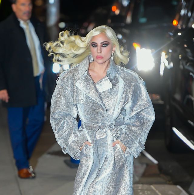 House Of Gucci Lady Gaga Fur Trench Coat