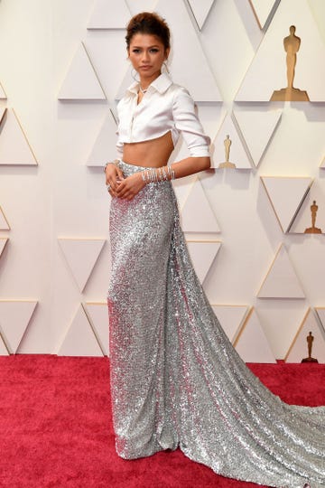 us actress zendaya attends the 94th oscars at the dolby theatre in hollywood, california on march 27, 2022 photo by angela  weiss  afp photo by angela  weissafp via getty images