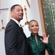 the oscars®  the 94th oscars® aired live sunday march 27, from the dolby® theatre at ovation hollywood at 8 pm edt5 pm pdt on abc in more than 200 territories worldwide abc via getty images
will smith, jada pinkett smith