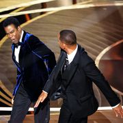 hollywood, ca   march 27, 2022    will smith slaps chris rock onstage during the show  at the 94th academy awards at the dolby theatre at ovation hollywood on sunday, march 27, 2022  myung chun  los angeles times