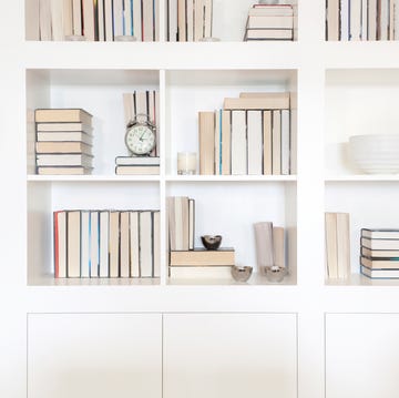 Shelf, Shelving, Furniture, White, Bookcase, Room, Wall, Interior design, Building, Table, 