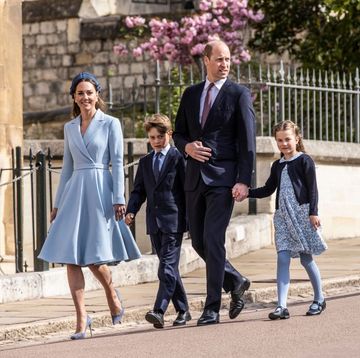 windsor, england april 17 prince william, duke of cambridge, catherine, duchess of cambridge attend the easter matins service at st georges chapel at windsor castle on april 17, 2022 in windsor, england photo by jeff gilbert wpa poolgetty images
