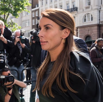 Rebekah Vardy vs Coleen Rooney Libel Trial Day 3 in London london, united kingdom may 12 coleen rooney, wife of former england footballer wayne rooney, arrives at the royal courts of justice on the third day of the high profile trial against coleen rooney who is being sued for libel by rebekah vardy over public accusations of leaking private stories to the press in london, united kingdom on may 12, 2022 photo by wiktor szymanowiczanadolu agency via getty images
