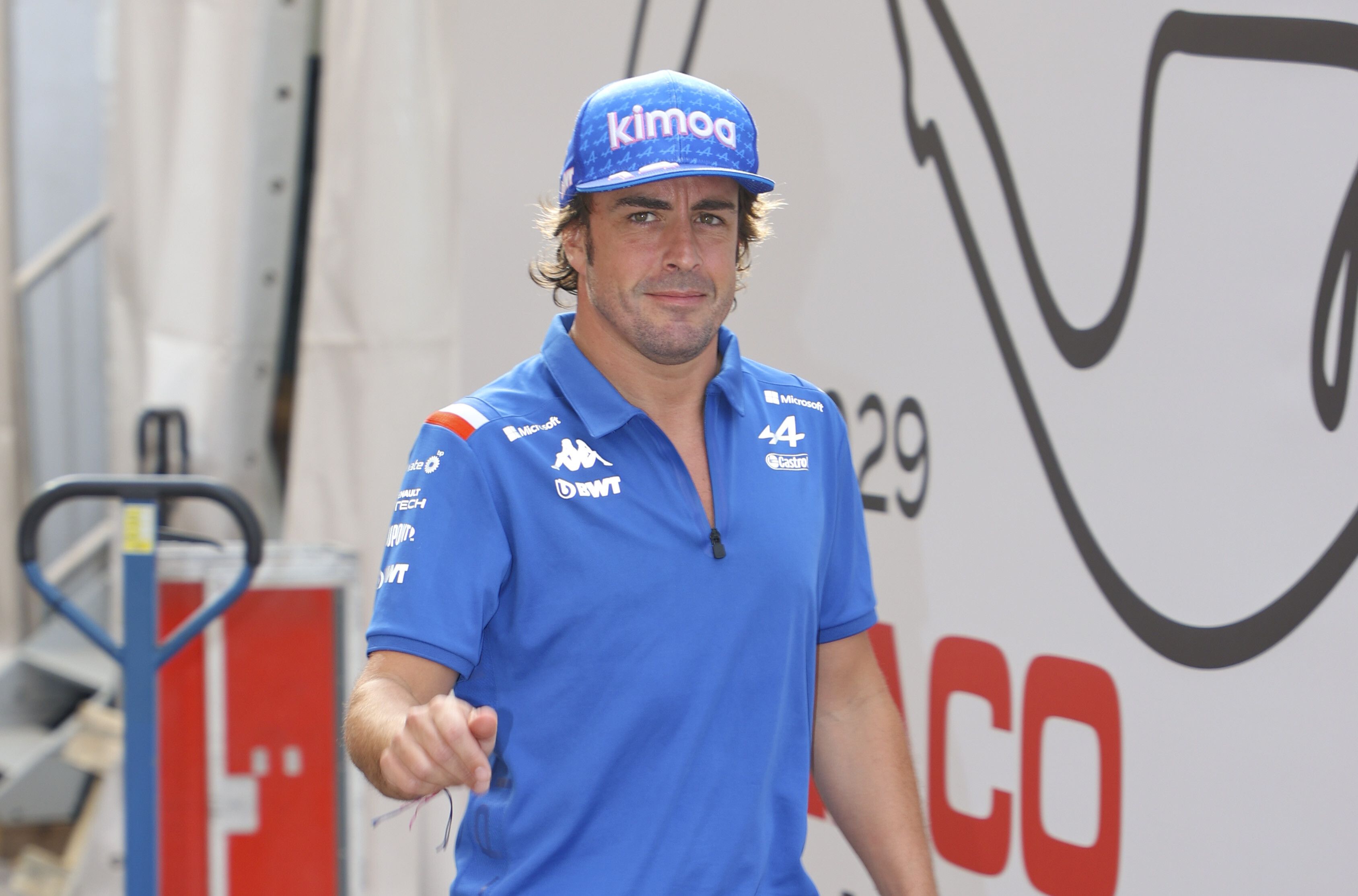 Comprar Gorra Fernando Alonso Alpine F1 2022. Disponible en azul, unisex