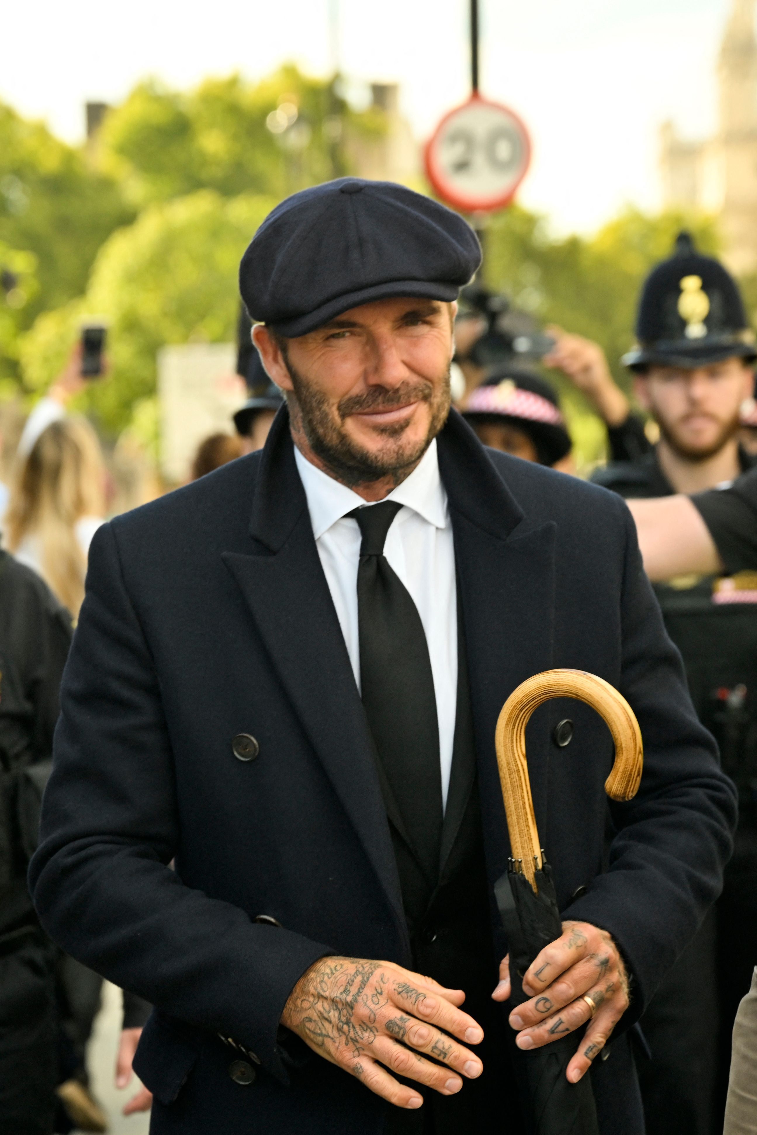 David Beckham Made the Royal Wedding Into a Big Menswear Moment