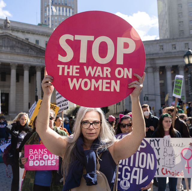 activists demonstrate for access to abortion and women's rights