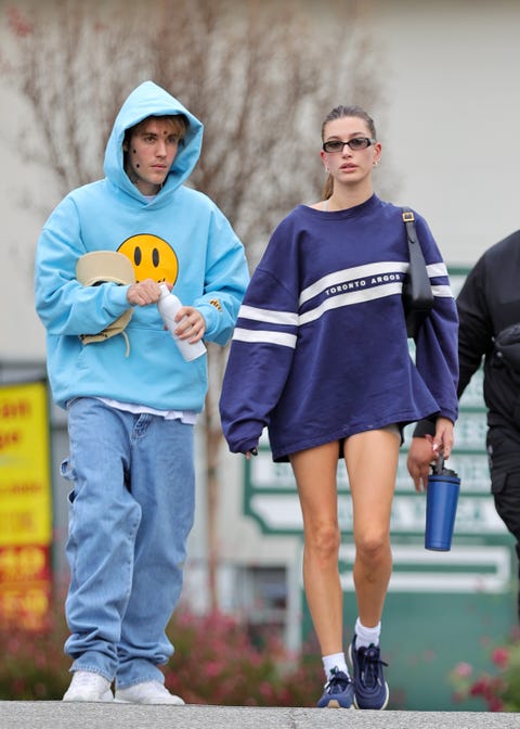 14 Times Hailey and Justin Bieber Wore Matching Outfits