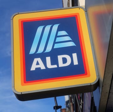 BRITAIN-RETAIL signage is pictured outside an aldi local store on kilburn high road in london on january 2, 2023. (photo by isabel infantes / afp) (photo by isabel infantes/afp via getty images)