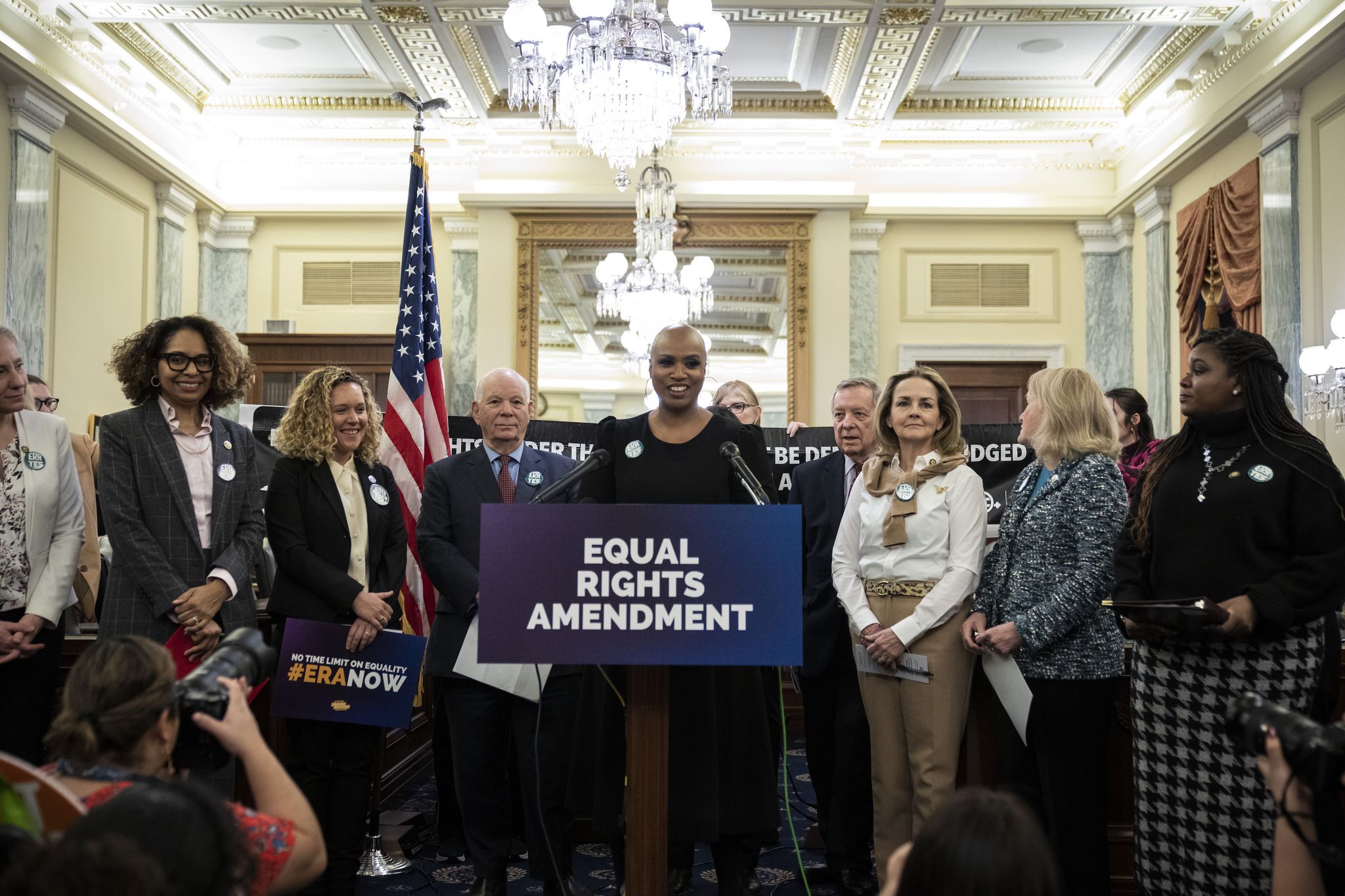 democratic lawmakers unveil resolution to affirm the ratification of the equal rights amendment
