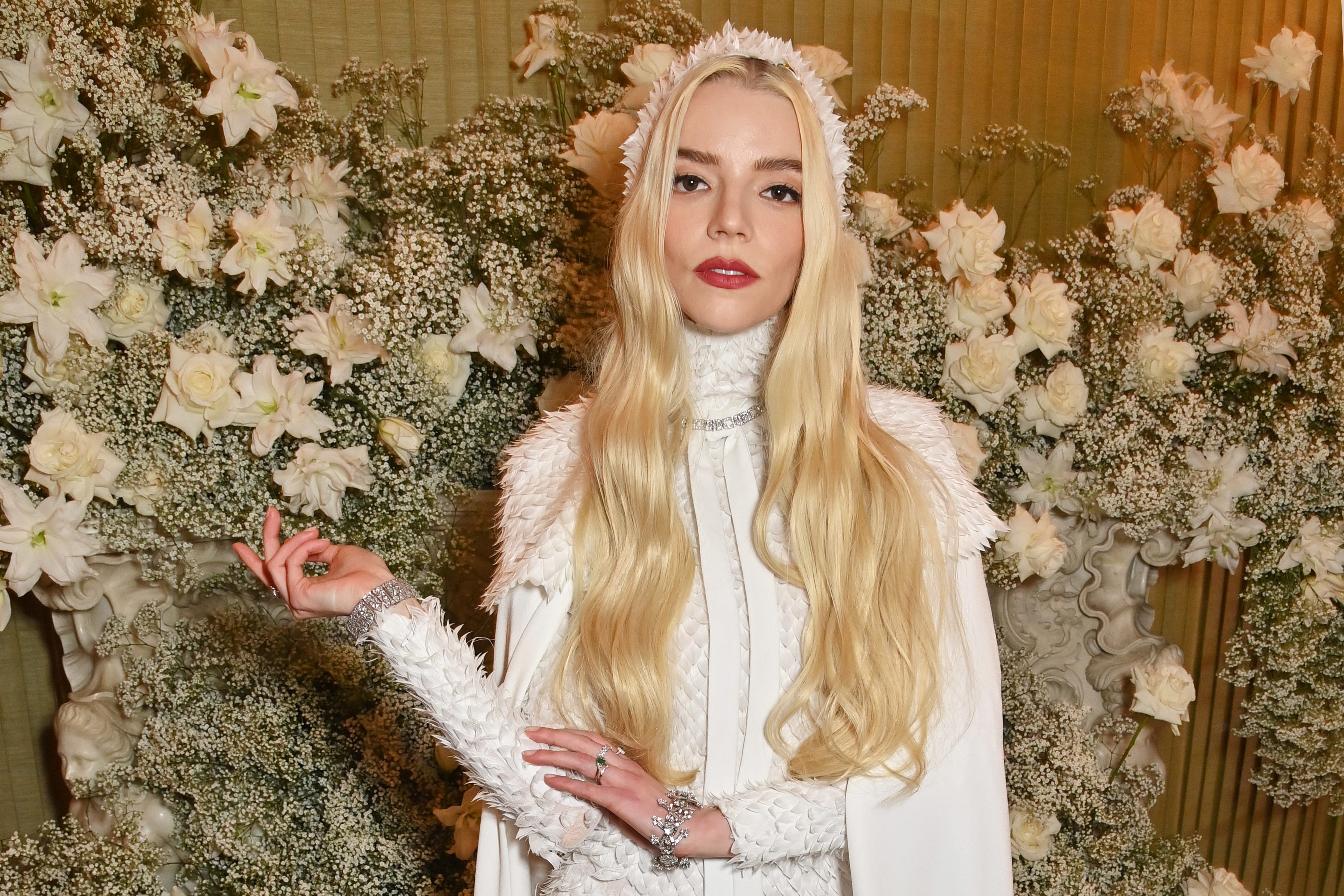 Anya Taylor-Joy Wore Her Perfect Bridal Minidress with the Shoes That Are Making a Big Fall Comeback