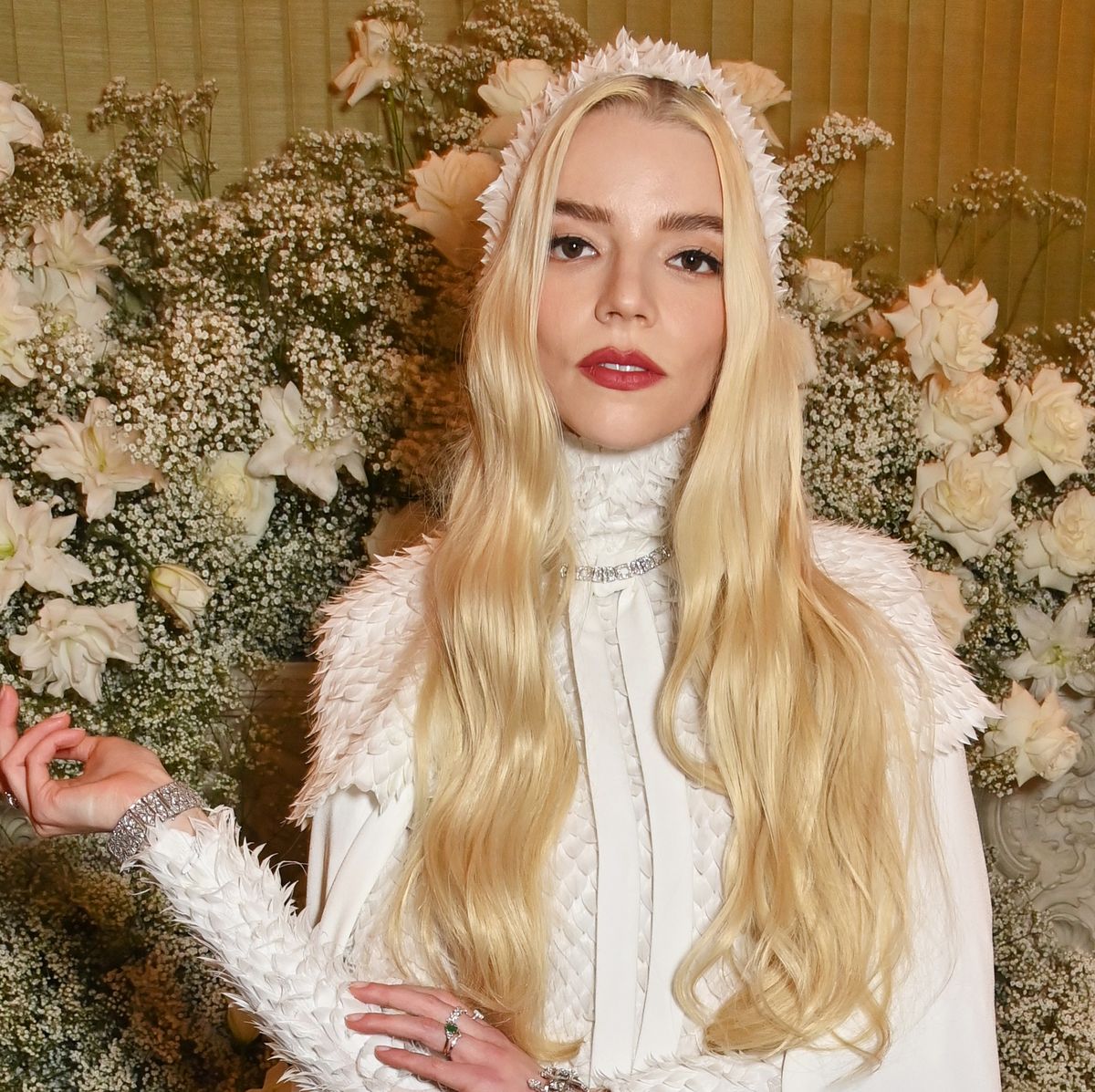 All the details on Anya Taylor-Joy's unconventional wedding dress