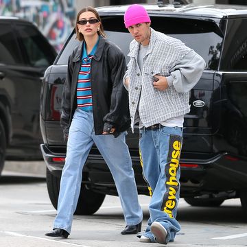 los angeles, ca march 13 hailey bieber and justin bieber are seen on march 13, 2023 in los angeles, california photo by thecelebrityfinderbauer griffingc images
