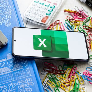 poland 20230307 in this photo illustration a microsoft excel logo seen displayed on a smartphone photo illustration by mateusz slodkowskisopa imageslightrocket via getty images