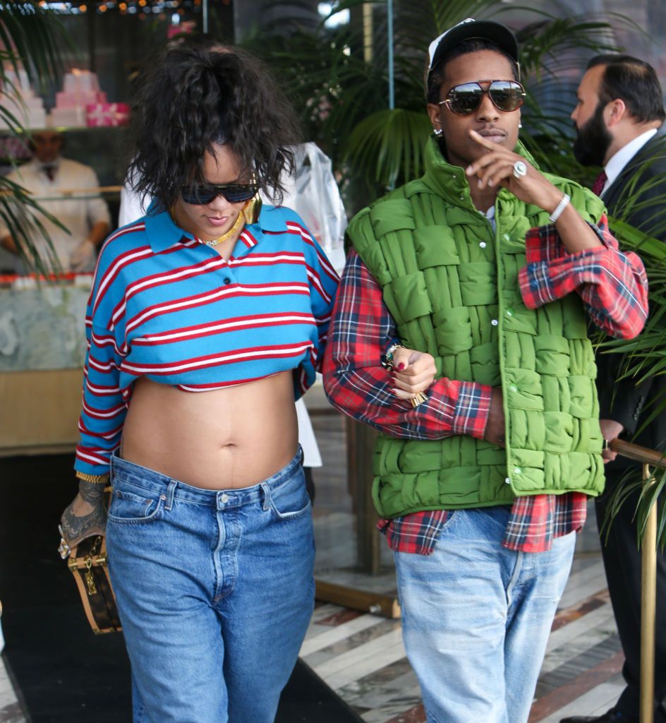 los angeles, ca march 15 rihanna and asap rocky are seen on march 15, 2023 in los angeles, california photo by bg020bauer griffingc images