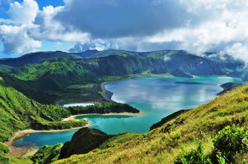 islas azores, la hawái de europa, con esta vista de sao miguel