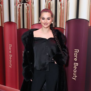 new york, new york march 29 selena gomez celebrates the launch of rare beautys soft pinch tinted lip oil collection on march 29, 2023 in new york city photo by cindy ordgetty images