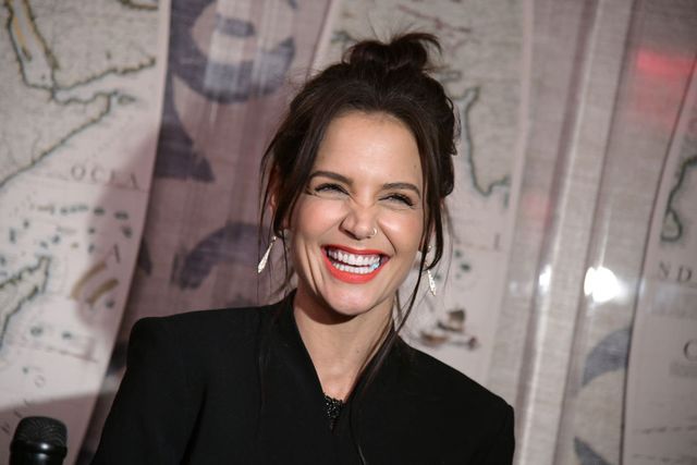 katie holmes at the haute living screening of rare objects held at the crosby street hotel on april 10, 2023 in new york city photo by kristina bumphreyvariety via getty images