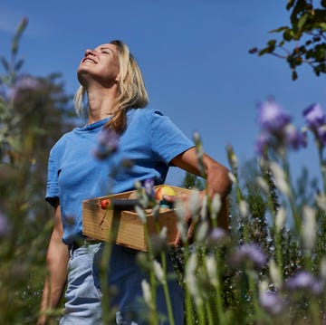 deutschland, nrw, köln, frau arbeitet im schrebergarten, green living deutschland, nrw, köln, frau arbeitet im schrebergarten, green living