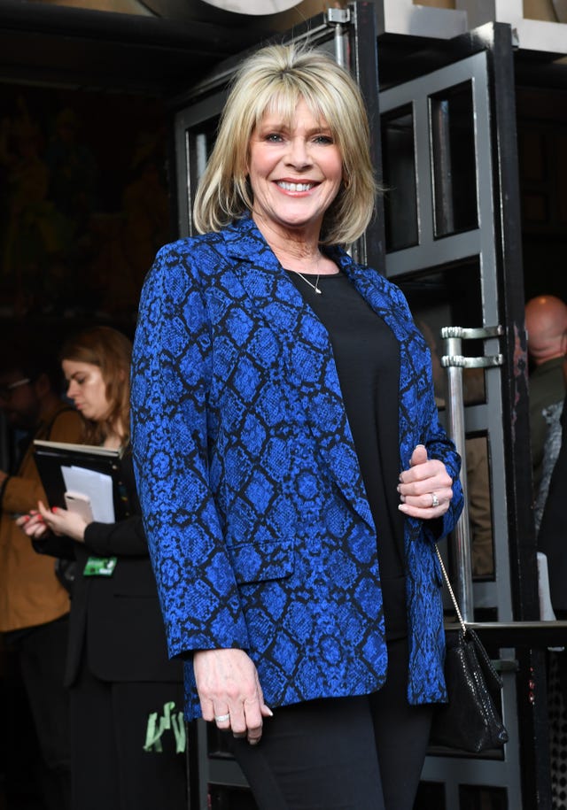 london, england april 19 ruth langsford attends the wicked 2023 media night at apollo victoria theatre on april 19, 2023 in london, england photo by nicky j simsgetty images