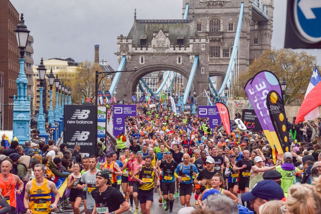 Calendario delle maratone all'estero nel 2025