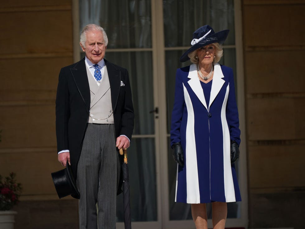 queen consort royal blue garden party