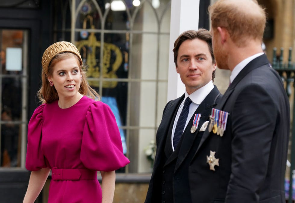 Princess Beatrice looks radiant in pink dress at the Coronation