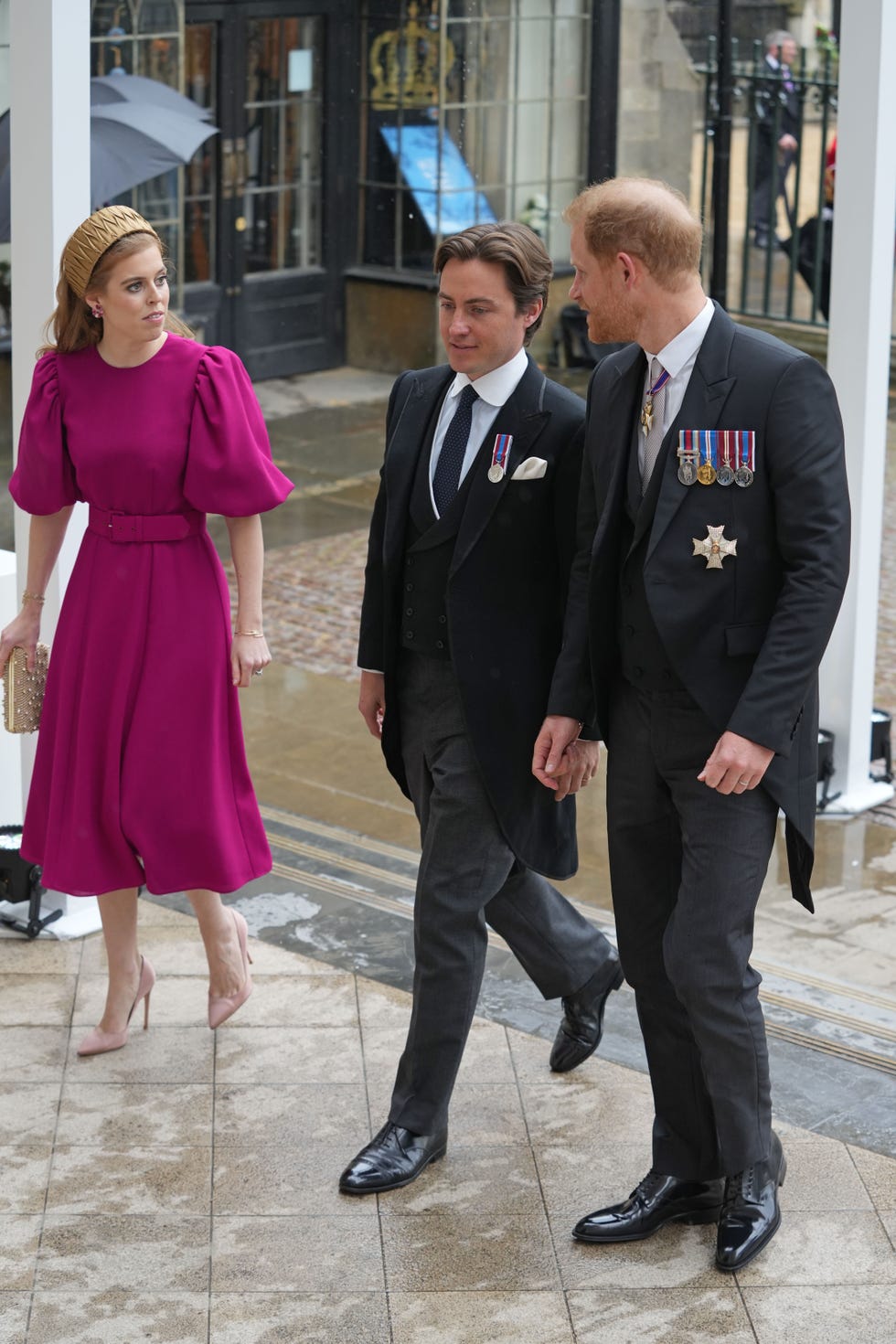 Princess Beatrice looks radiant in pink dress at the Coronation