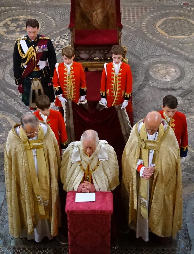 prince george charles coronation