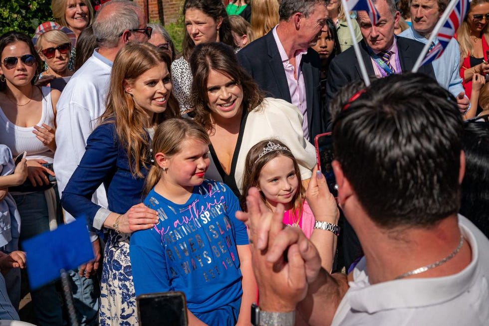 princess beatrice eugenie big lunch