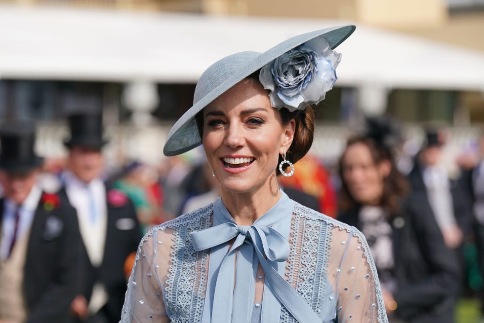 london, england may 09 catherine, princess of wales attends king charles iiis coronation garden party at buckingham palace on may 9, 2023 in london, england photo by jonathan brady wpa poolgetty images