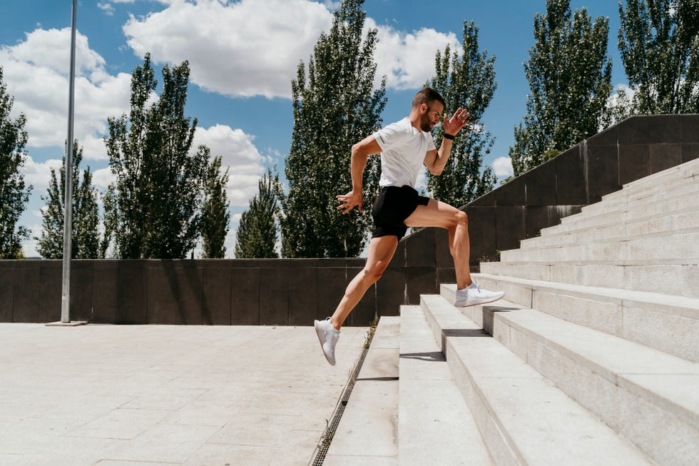 entrenamiento en escaleras