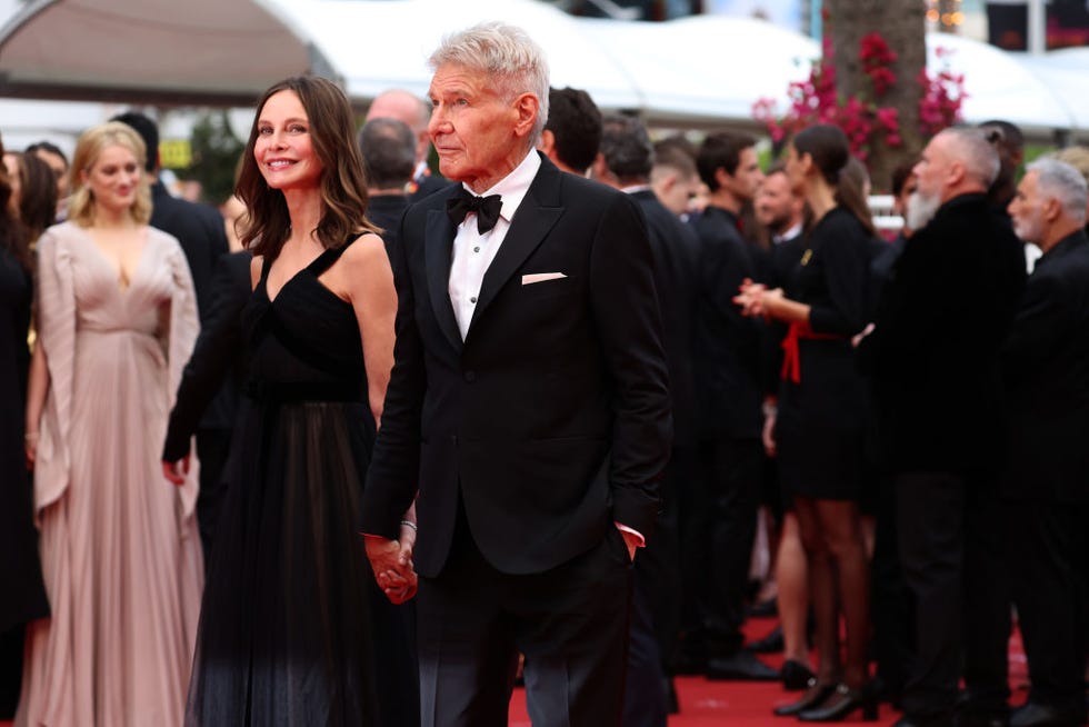 Harrison Ford attends the Cannes Film Festival premiere of the new