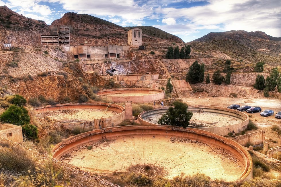 ruta de las minas de rodalquilar