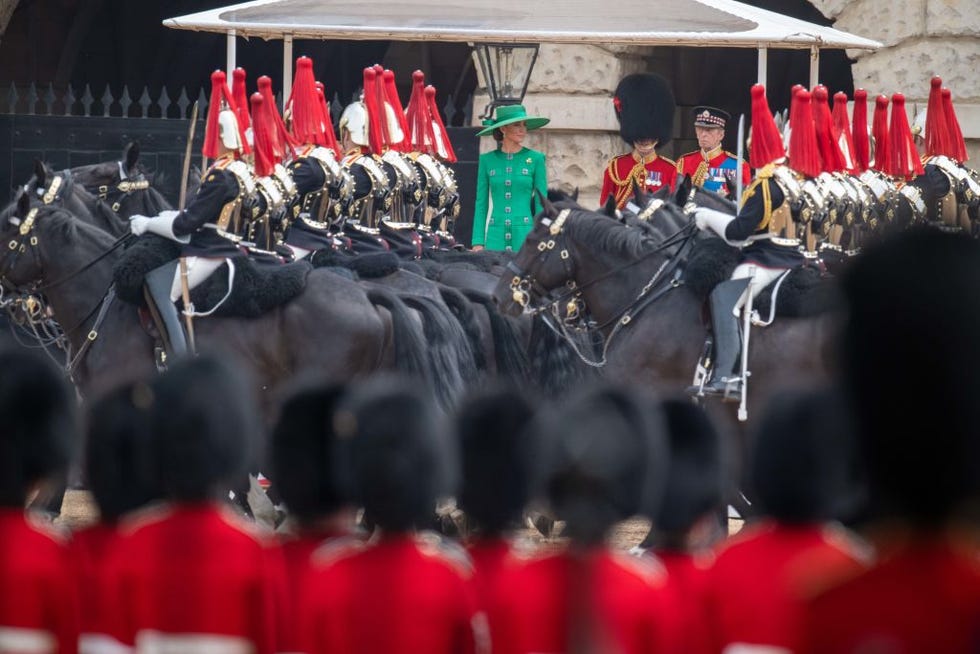 king charles trooping the colour