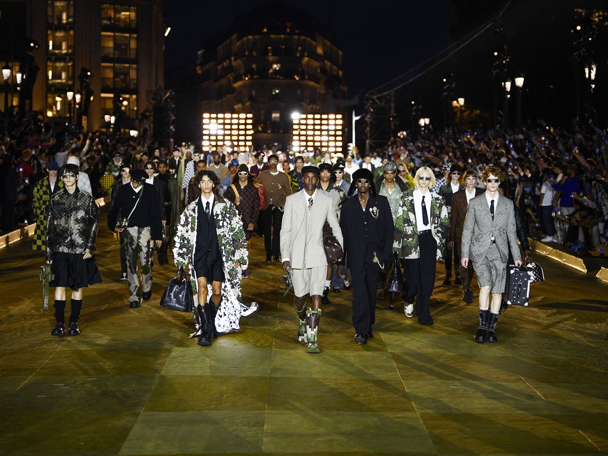 Pharrell Williams for Louis Vuitton Debuts at Paris Fashion Week