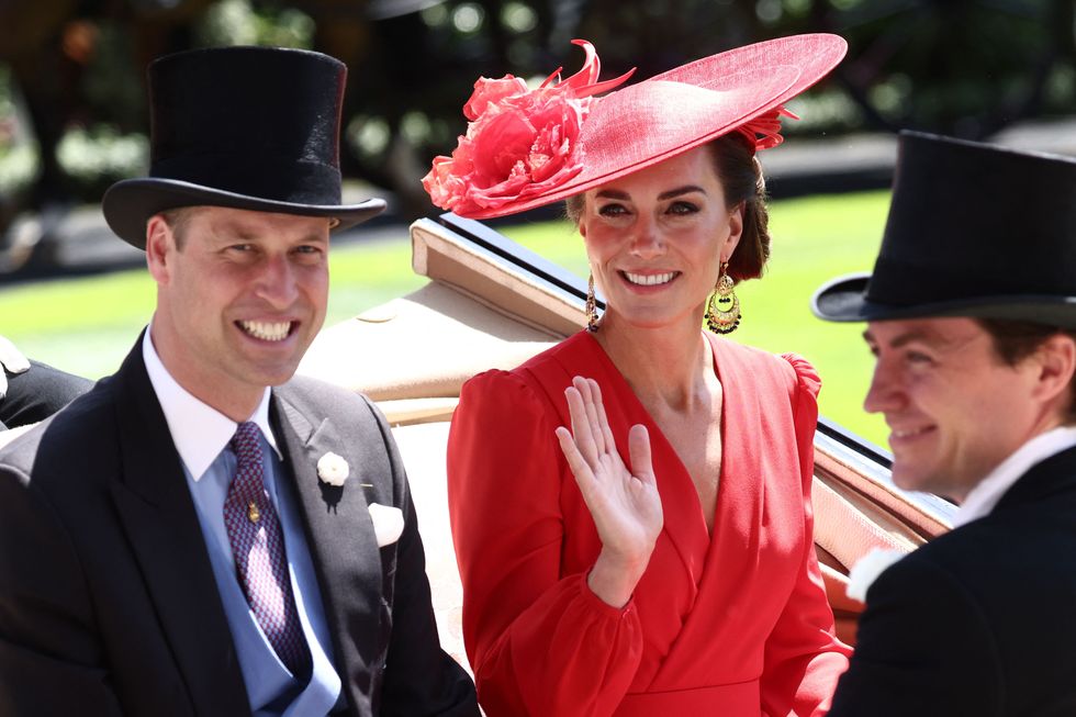 Princess Kate’s All-Red Outfit at the Royal Ascot Is a Total Scene-Stealer