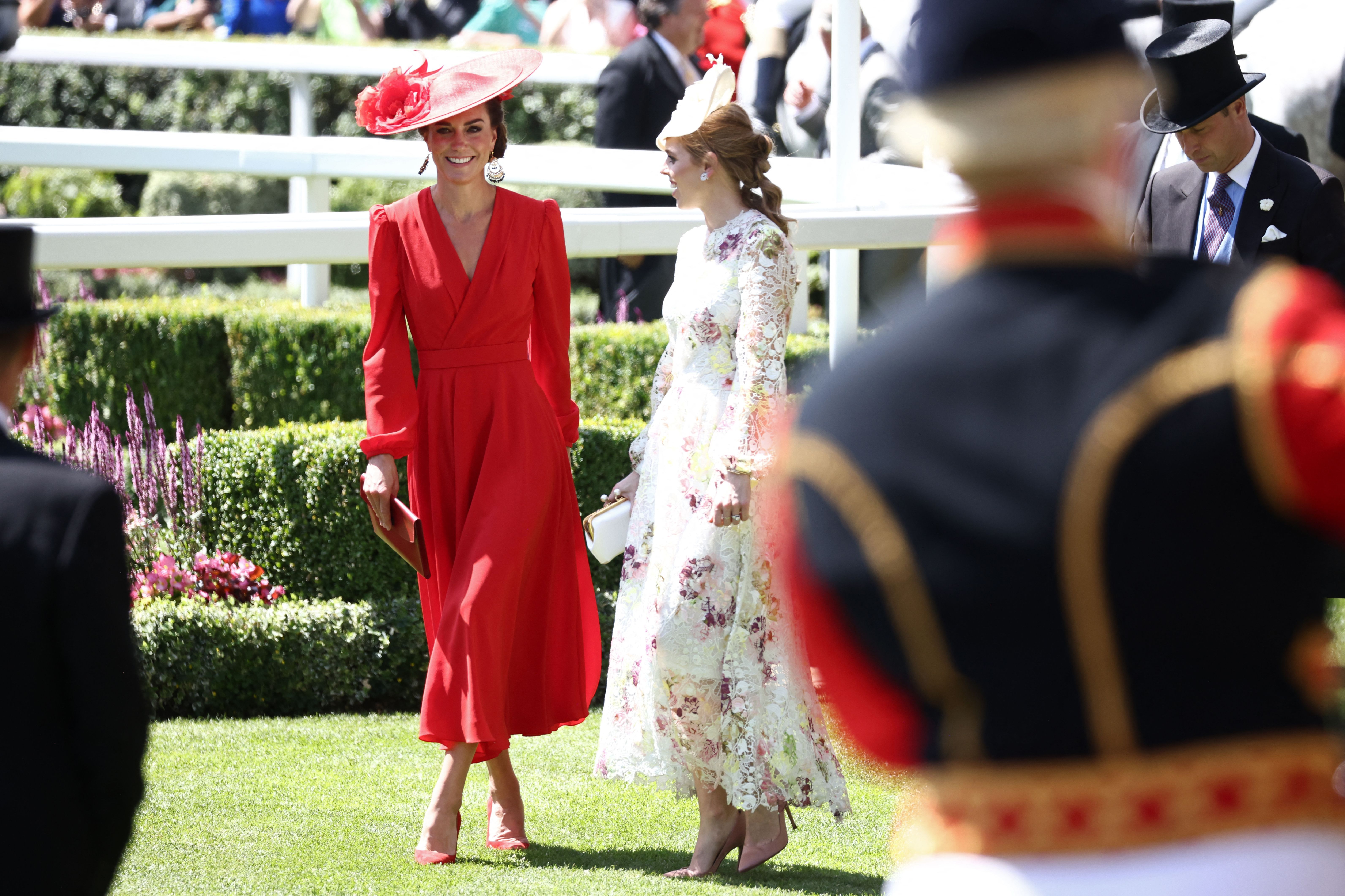 Princess Beatrice Wore the Two Most Incredible Floral Dresses at