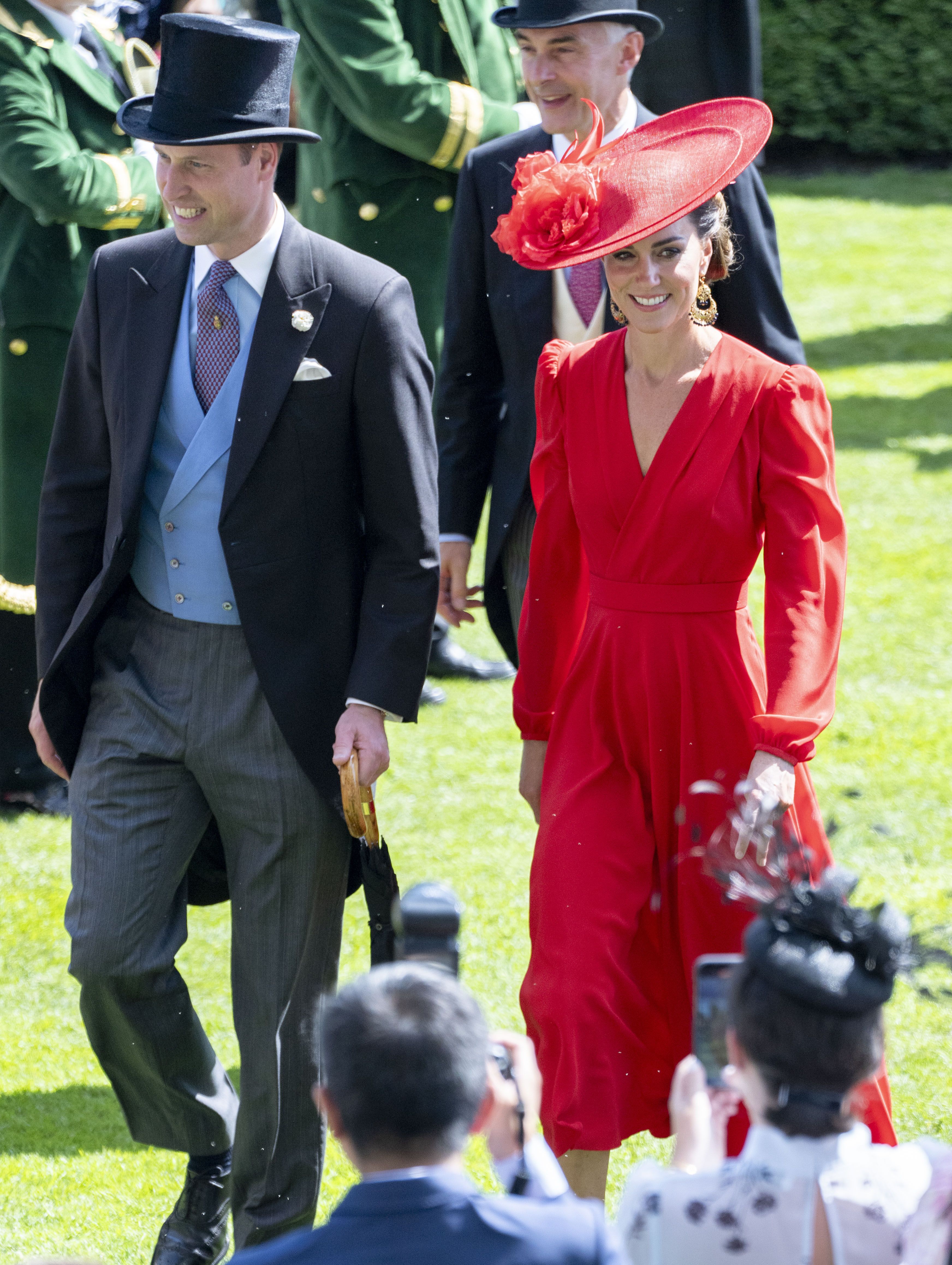 Kate Middleton's vivid red dress at Royal Ascot 2023